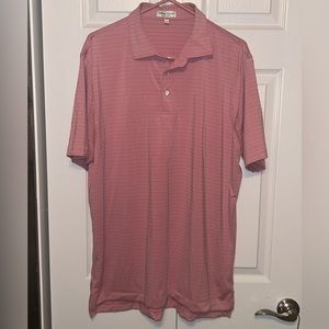 Peter Millar Golf Polo Shirt Summer Comfort Large‎